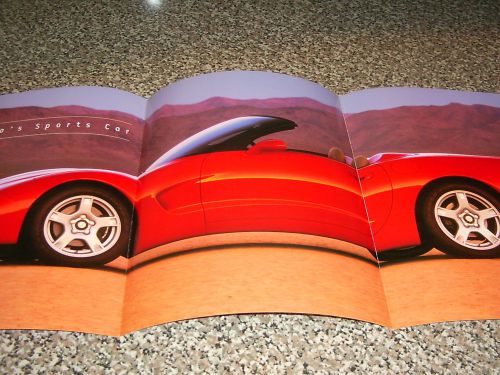 Brand new - 1998 chevrolet corvette tri-fold brochure