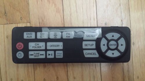 Genuine honda odyssey/acura mdx rear entertainment system remote control