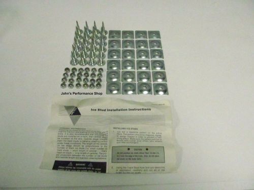 Oem genuine vintage arctic cat snowmobile ice stud kit set of 24  0638-222