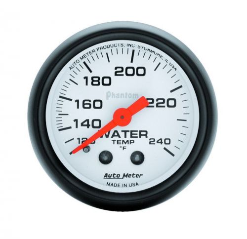 Autometer 5732 gauge, water temp, 2 1/16&#034;, 120-240ºf, mechanical, phantom