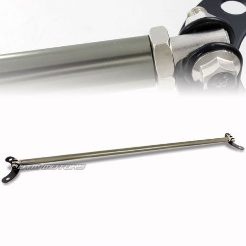 Gunmetal finish upper strut bar tower brace bar for 1995-2002 chevrolet cavalier