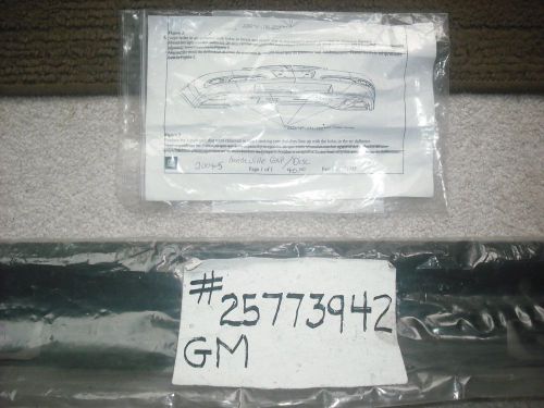Gm pontiac bonneville " gxp " air dam deflector n.o.s 2004 2005