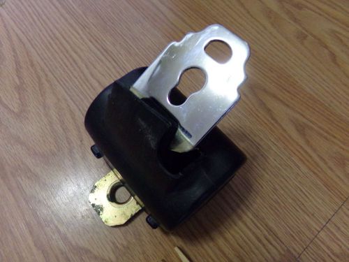 1972 nova? rear  seat belt  retractor black  1 year style