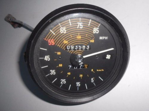 Alfa romeo 1983 spider used original jaeger 85 mph speedometer needs repair