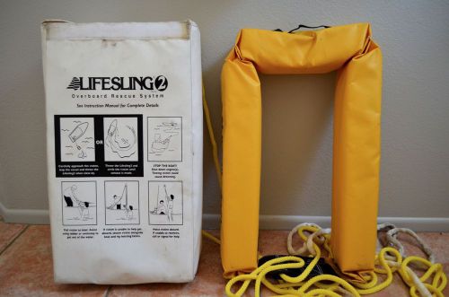 Lifesling2 man overboard rescue life sling system lifesling 2 mob