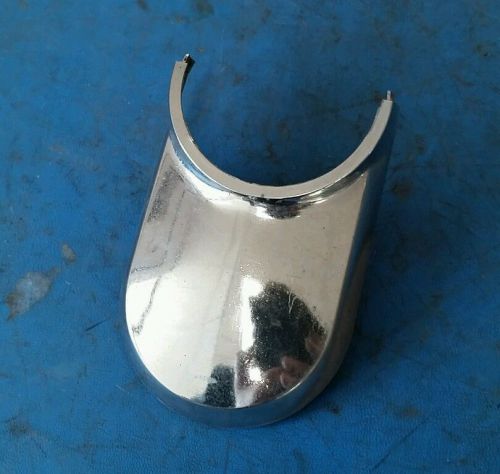 1955 chevy steering column chrome trim part 3711017 belair 210 150 1956 nice!