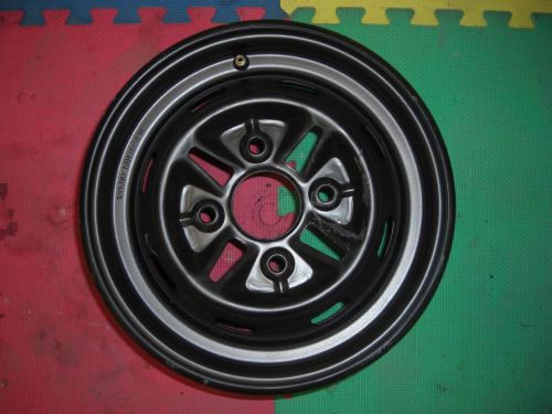 Front wheel oem yamaha grizzly big bear kodiak rim black - 1d9-f5180-10