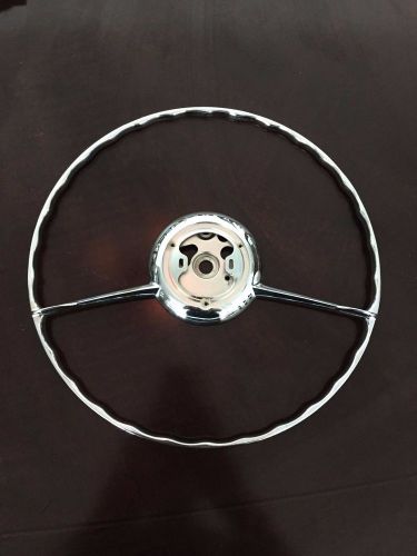 Mercedes w121 w180 190sl ponton steering wheel chrome ring 180 460 00 40 oem