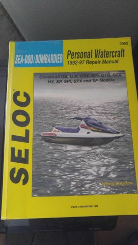 Selco sea-doo/bombardier service manual