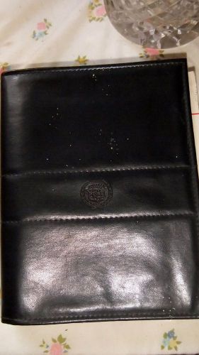 1989 cadillac deville/fleetwood owners manual in leather binder
