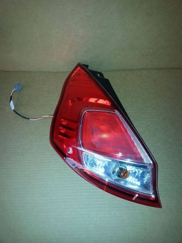 14-15 ford fiesta hatchback left lh driver&#039;s taillight tail light lamp a