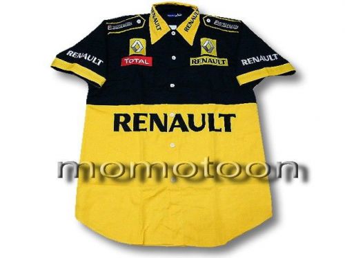 Men&#039;s gift renault racing pit crew shirt size l
