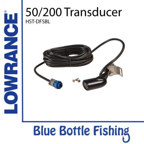 T Lowrance HST - DFSBL 50/200 kHz transom-mount skimmer, AU $280.00, image 1