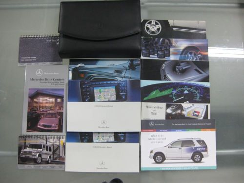 Mercedes-benz g-class g500 g550 g55 amg - books and manuals - 2002-2009