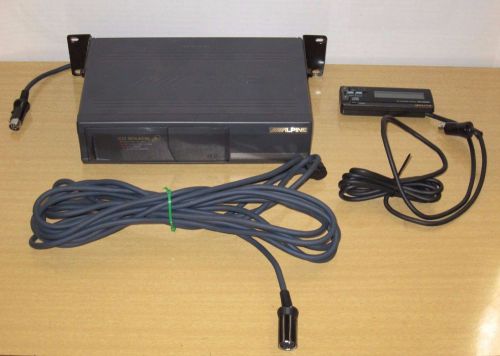 Alpine chm-s620 car truck cd shuttle compact disc changer 6 cd magazine remote