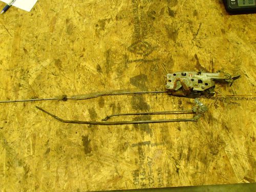 Left door latch and lock rods  1968 1969  buick riviera