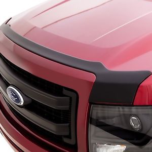 Avs 377095 aeroskin matte black hood shield bug deflector 2016 nissan titan xd