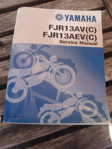 2006 oem yamaha fjr13av(c) fjr13aev(c)  service manual. factory dealer edition.