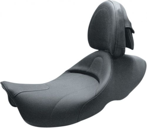 Saddlemen d883j renegade i solo seat w/driver backrest harley flhr/flhx 97-07