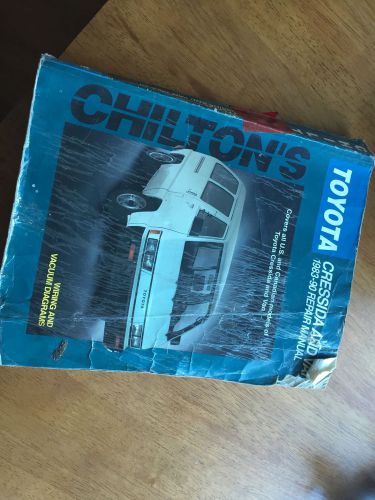 Toyota van repair manual  cressida and van chilton&#039;s