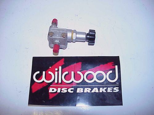Wilwood billet aluminum brake proportioning valve with adjuster knob 260-8419 c1