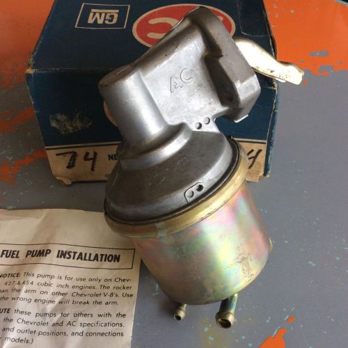 Purchase nos gm ac fuel pump 40977 454 car in Iron, Minnesota, United