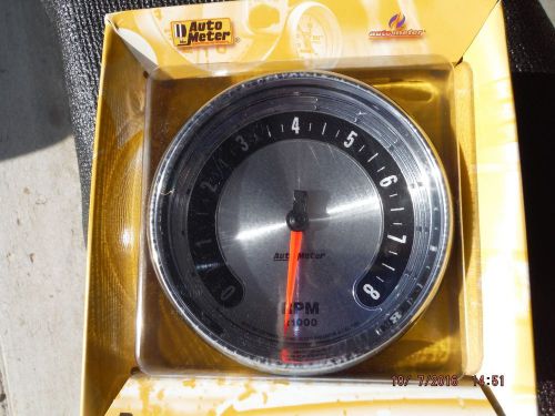 New and sealed box autometer american muscle 5 inch tachometer  # 1299 brand new