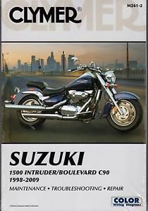 1998-2009 clymer suzuki 1500 intruder/boulevard c90 service manual new   m261-2