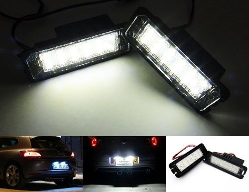 License plate led light no error volkswagen cc golf gti r32 eos rabbit scirocco