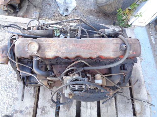 Chevy 250 cid 6 cylinder engine assembly c10 pick up 1970 j11885