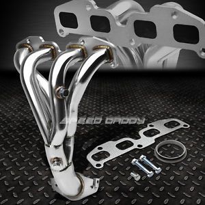 Stainless racing header manifold/exhaust for 02-06 altima 2.5 4cyl l31 qr25de