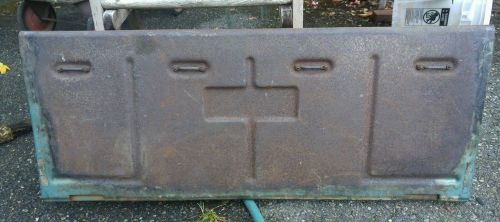 Vintage 1940s-1950s willys jeep tailgate  wall art