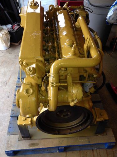 John deere 6068t marine 220 hp diesel engine running take out with approx 9000 h