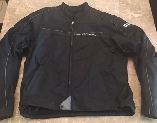 Castle streetwear  jacket  mens black xl