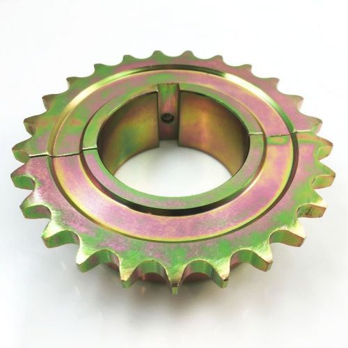 428 Steel 2-Piece Axle Sprocket - 50mm. Set screw - 28 tooth - For Shifter Karts, US $38.95, image 1
