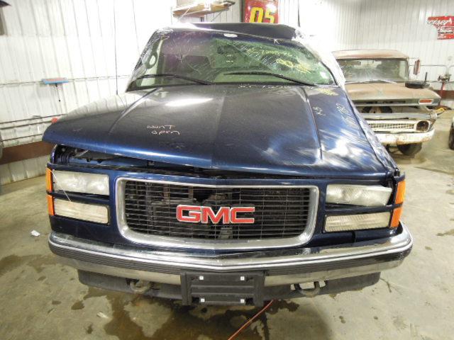 1996 gmc 1500 pickup rear seat belt & retractor only lh driver gray