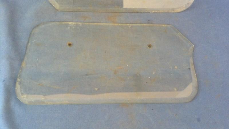 1922 BUICK ROADSTER CURVED BEVELED GLASS SIDE WINGS CONVERTIBLE - ORIGINAL, US $350.00, image 2