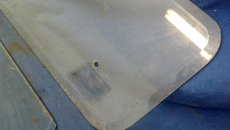 1922 BUICK ROADSTER CURVED BEVELED GLASS SIDE WINGS CONVERTIBLE - ORIGINAL, US $350.00, image 6