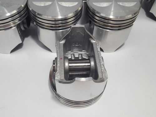 Sealed power 235np30 flat top 4vr cast piston set/8 chevy sb 283 .030" bore