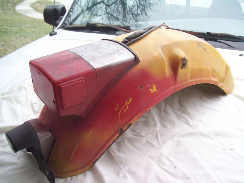 Purchase 8501 KAWASAKI VULCAN 750 REAR FENDER & TAIL LIGHT