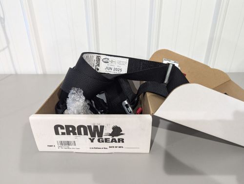 Crow CRW11174A Black 5 Pt Harness Cam Lock Pull Up Jr Dragster/Quarter Midget, US $85.00, image 2