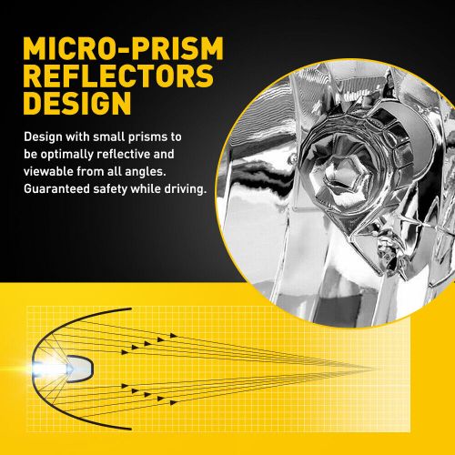 Headlights Headlamps Left+Right For 2003-2008 Toyota Corolla Black Left+Right, US $80.19, image 6