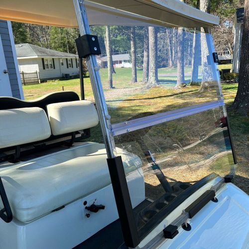 For Yamaha G14 G16 G19 Clear PC Windshield Folding 1995-2003 Golf Cart Part, US $90.00, image 4