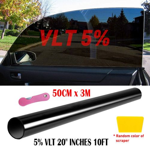 Uncut Roll Window Tint Film 5% VLT 20" x 10ft Feet Car Home Office Glass USEA, US $11.89, image 10
