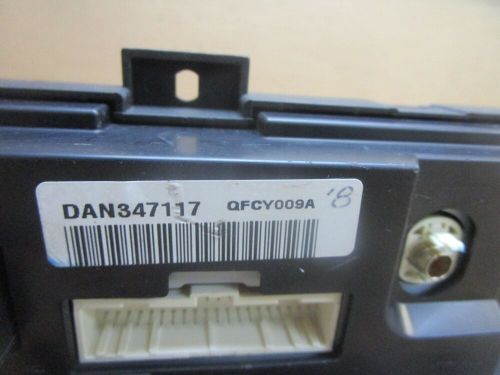 11-17 dodge journey radio information display screen monitor dash info 05064976