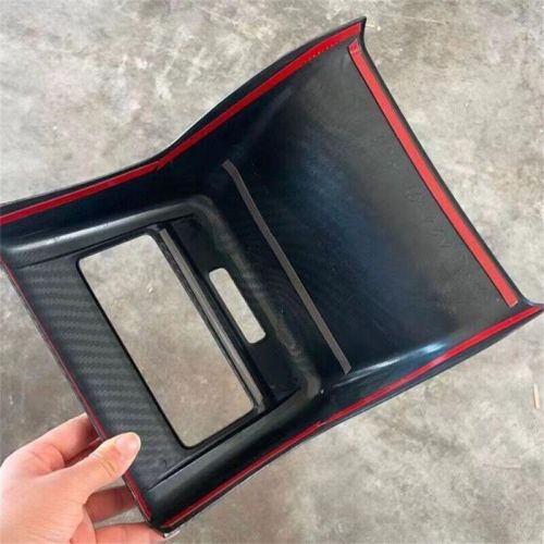 Carbon fiber rear air outlet vent frame trim for toyota camry 2024 2025 2026