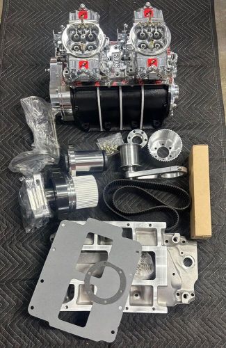 650 - 950 CFM HP BLOWER SUPERCHARGER CARBS W LINE KIT & Linkage Kit 4150 Gas E85, US $2,499.00, image 3