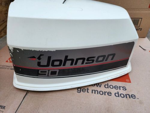 Evinrude Johnson 90 HP V4 Motor Cowl Engine Cover Top Cowling Hood, US $90.00, image 8