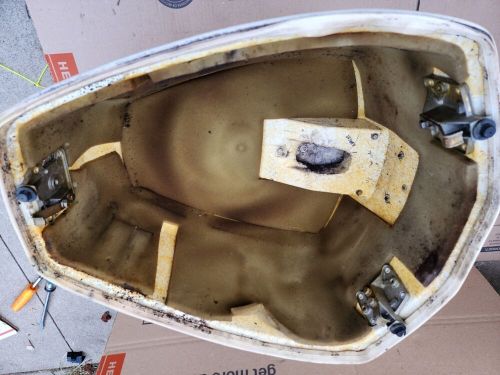 Evinrude Johnson 90 HP V4 Motor Cowl Engine Cover Top Cowling Hood, US $90.00, image 10