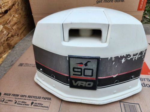 Evinrude Johnson 90 HP V4 Motor Cowl Engine Cover Top Cowling Hood, US $90.00, image 16